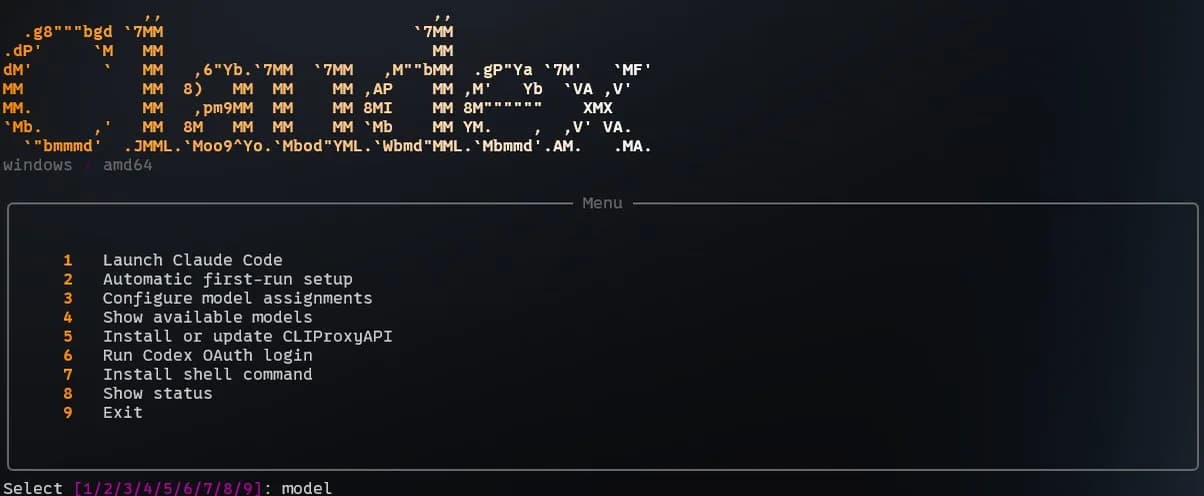 Claudex screenshot