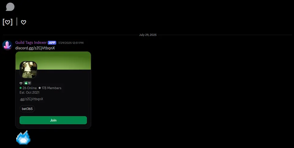 Guild Tags Indexer screenshot