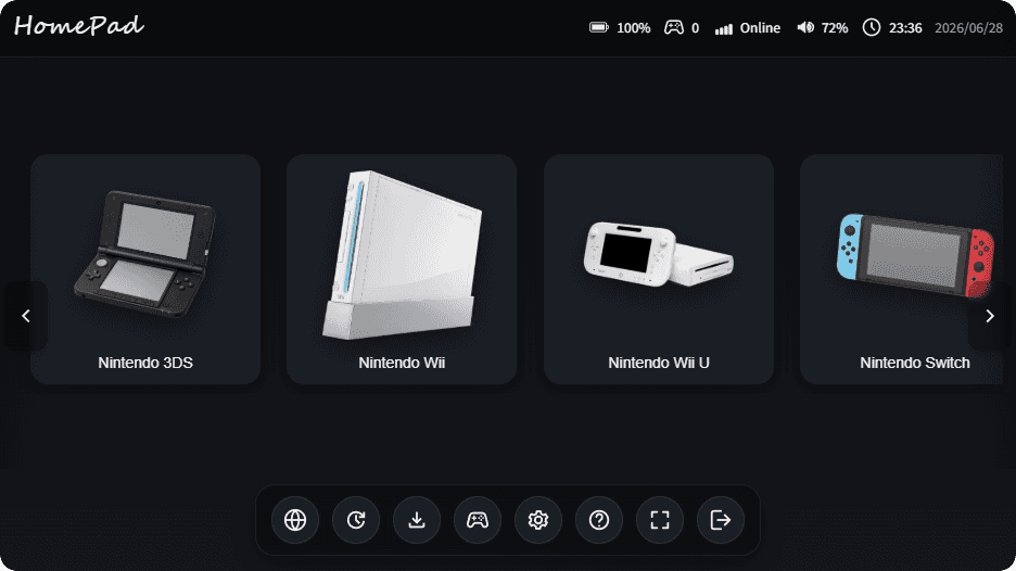 HomePad screenshot