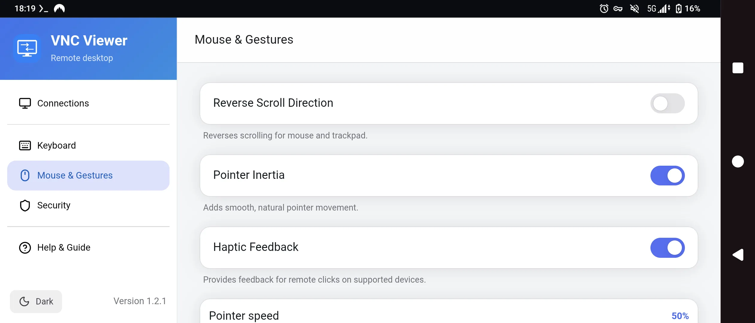 VNC Viewer screenshot