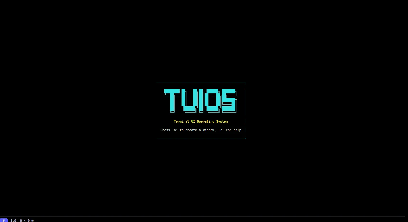 WebTUIOS screenshot